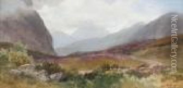 Slieve Donard Oil Painting - Joseph Carey Carey