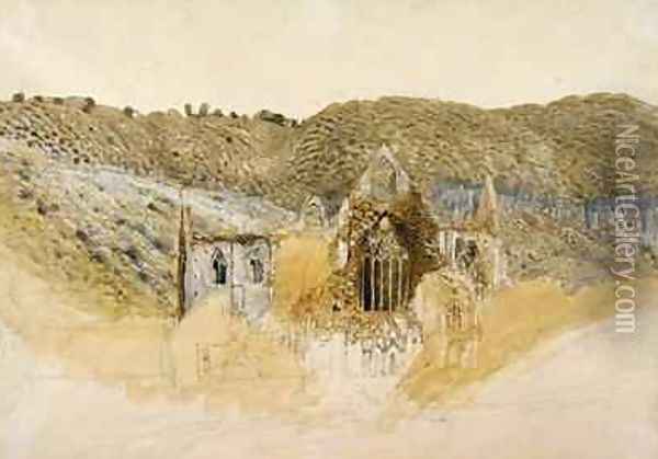 Tintern Abbey, 1835 Oil Painting - Samuel Palmer