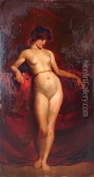 Venus (of Andromeda?) Oil Painting - William Etty