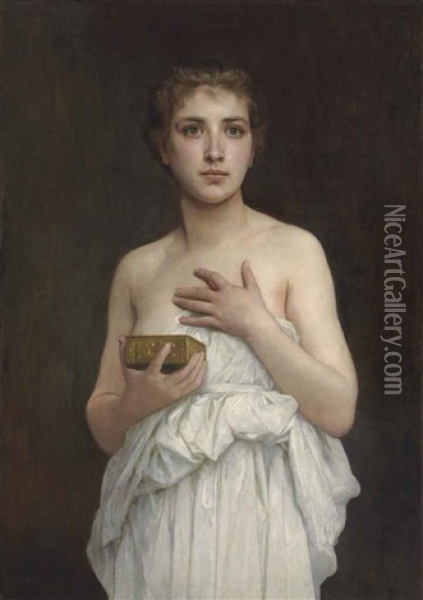 Pandore Oil Painting - William-Adolphe Bouguereau