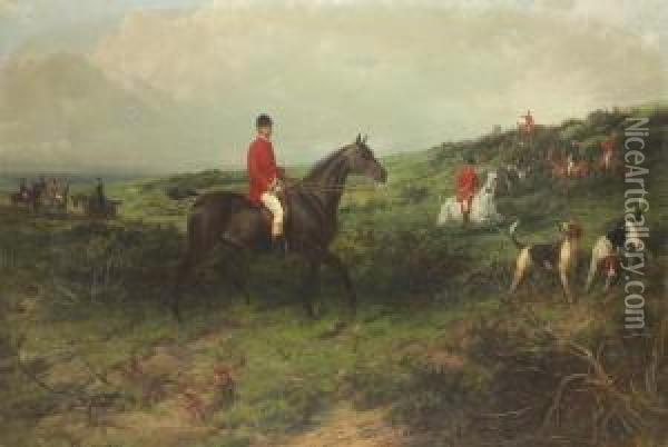 Portrait Of Richard James Streatfeild Oil Painting - George Earl