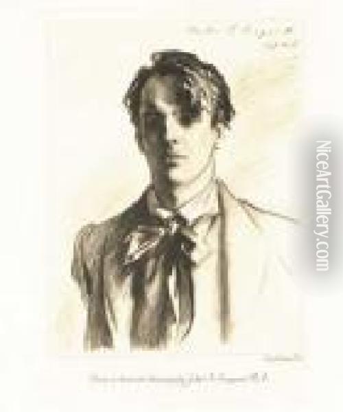 W.b. Yeats Oil Painting - John Singer Sargent