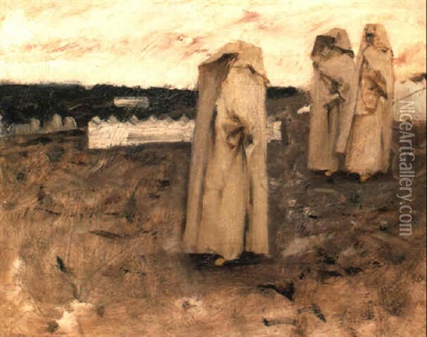 Bedouin Women Oil Painting - John Singer Sargent