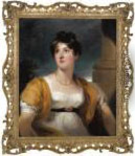 Portrait Of Anne Goddard Oil Painting - Sir Thomas Lawrence