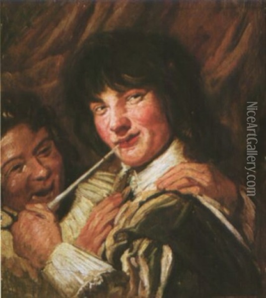 The Smoker Oil Painting - Frans Hals