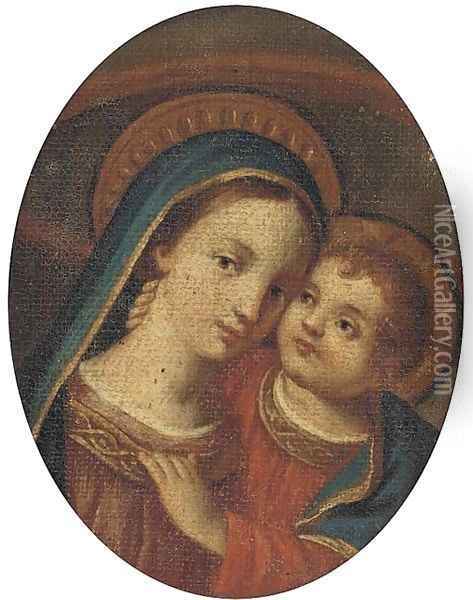 The Madonna and Child 3 Oil Painting - Italian School