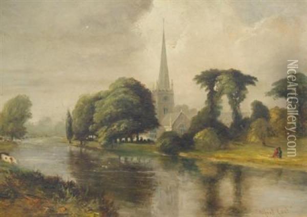 Stratford-on-avon Oil Painting - Sir Alfred East