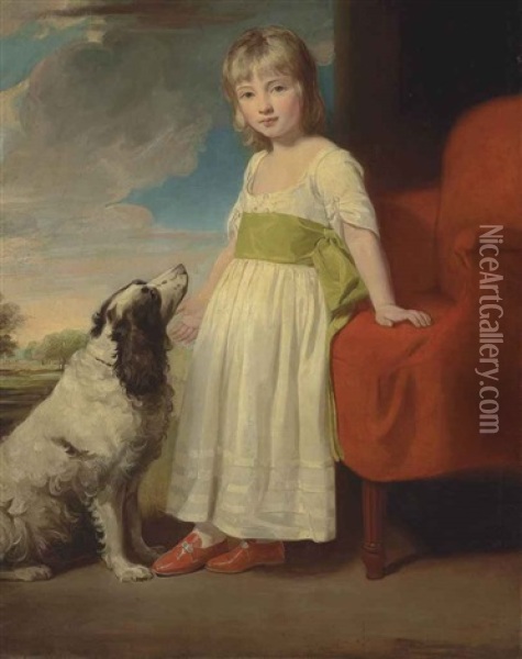 Portrait Of The Hon. Thomas Fane, M.p. (1760-1807) Oil Painting - George Romney