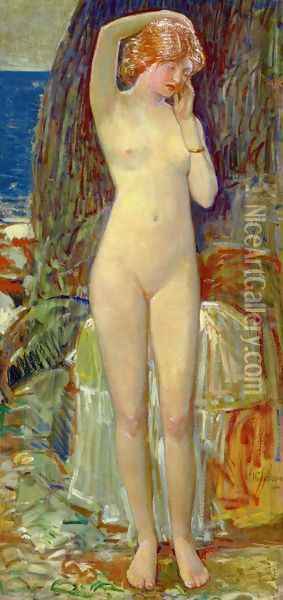 The Nymph of Beryl Gorge Oil Painting - Frederick Childe Hassam