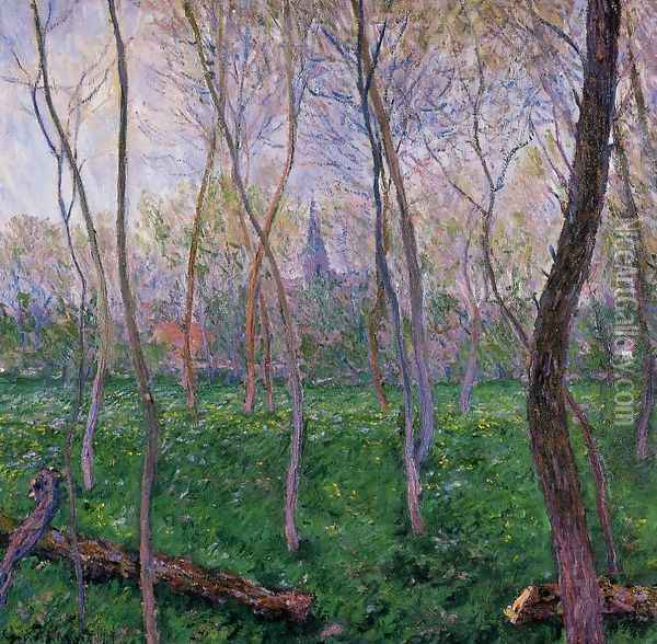 Bennecourt2 Oil Painting - Claude Oscar Monet