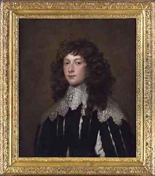 Portrait of Charles Cavendish Oil Painting - Sir Anthony Van Dyck