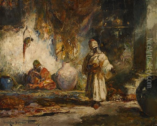Arabian Scene Oil Painting - Douglas Arthur Teed