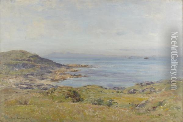 Summer On The Ayrshire Coast Oil Painting - Joseph Henderson