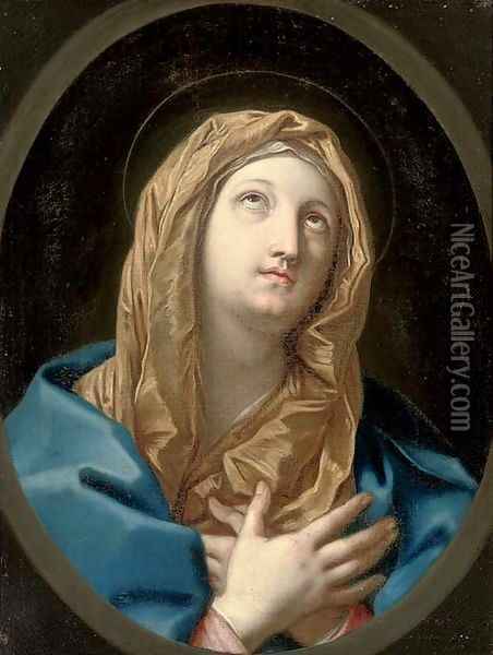 The Virgin Annunciate 2 Oil Painting - Guido Reni