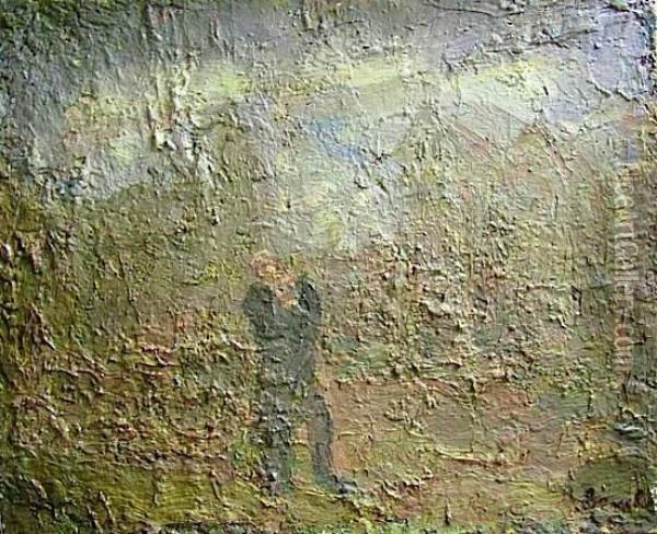Le Promeneur Oil Painting - Georges Bouche
