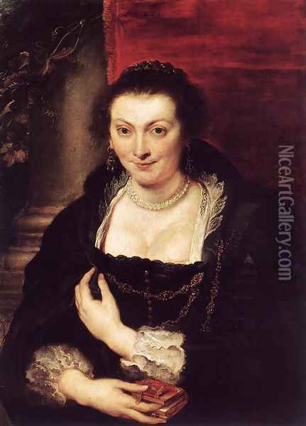Isabella Brandt c. 1626 Oil Painting - Peter Paul Rubens