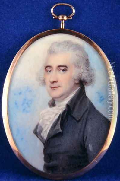 Portrait of James Hope (1741-1816) 3rd Earl of Hopetoun, 1789 Oil Painting - Richard Cosway