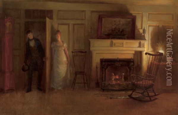 Love's Ambush Oil Painting - William Henry Lippincott