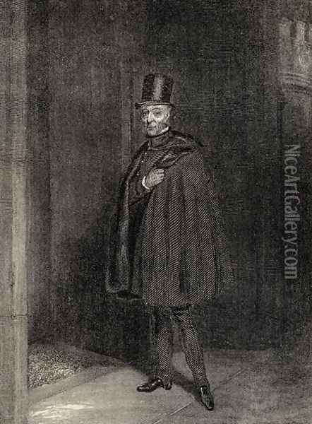 The Duke Entering the House of Lords Oil Painting - Samuel John Egbert Jones