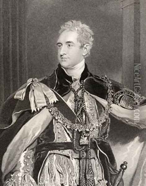 Robert Stewart Lord Castlereagh Oil Painting - Sir Thomas Lawrence
