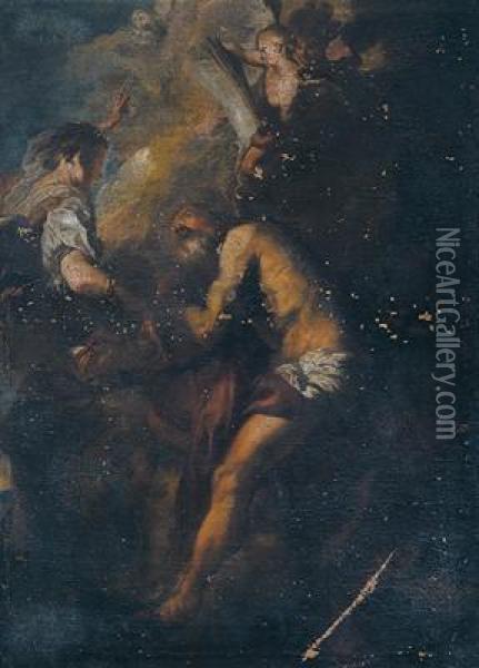 Martirio Di Un Santo Oil Painting - Johann Liss