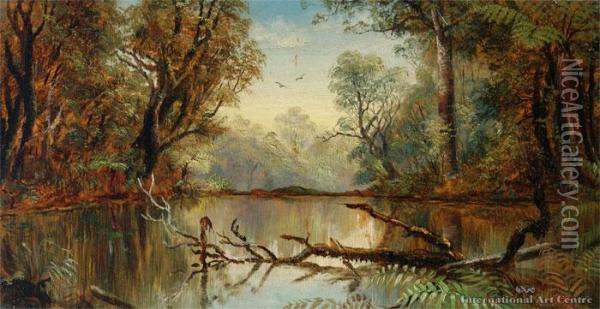 The Silent Pool Oil Painting - Charles Blomfield