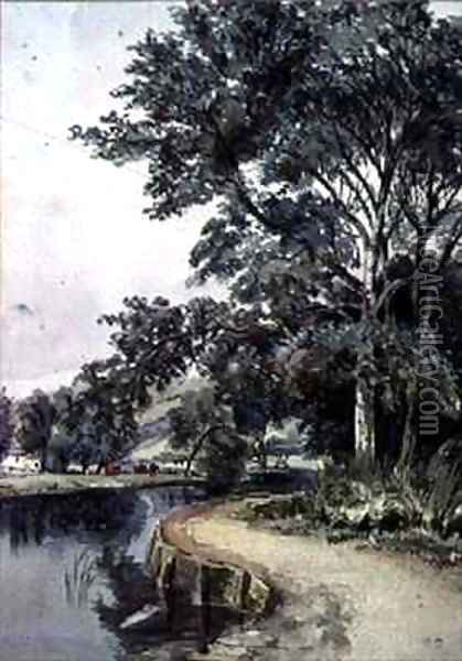 Landscape Oil Painting - William, of Dover Burgess