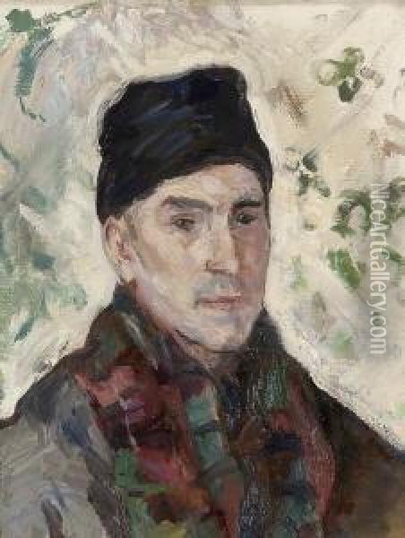 Portrat Franz Marc. Oil Painting - Emil Orlik