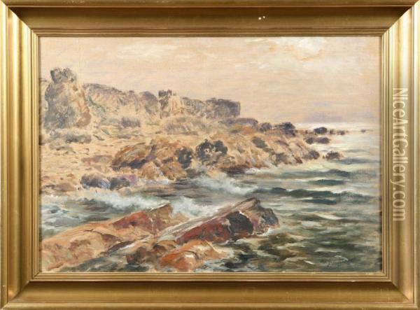 Strandklippan Oil Painting - Wilhelm von Gegerfelt