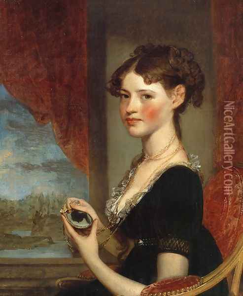 Ann Penington Oil Painting - Gilbert Stuart