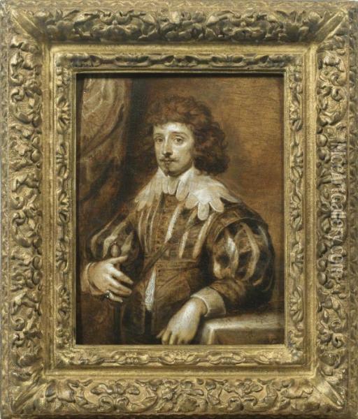 Portrait Of Antoine De Bourbon, Count De Moret Oil Painting - Sir Anthony Van Dyck