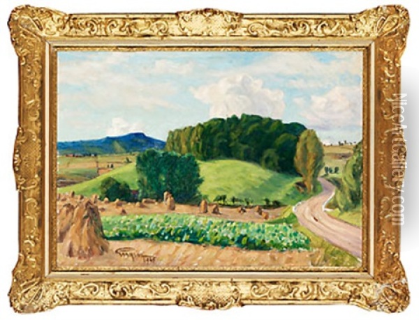 Tradgrupp Oil Painting - Prince (Napoleon Nicolaus) Eugen