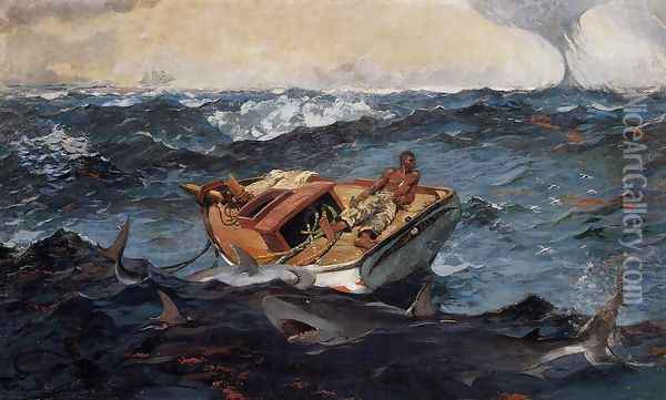 The Gulf Stream Oil Painting - Winslow Homer
