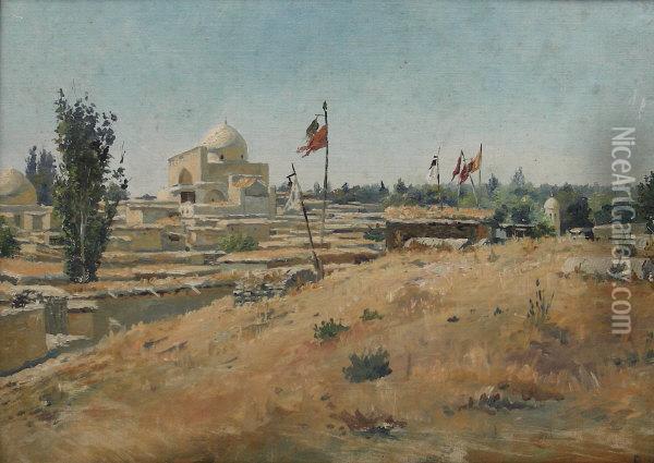 Jerusalem Oil Painting - Richard Caton Woodville