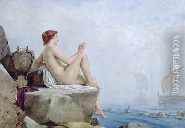 The Siren 1888 Oil Painting - Edward Armitage