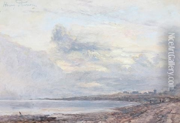 Coast (sketch) Oil Painting - Henry Dawson