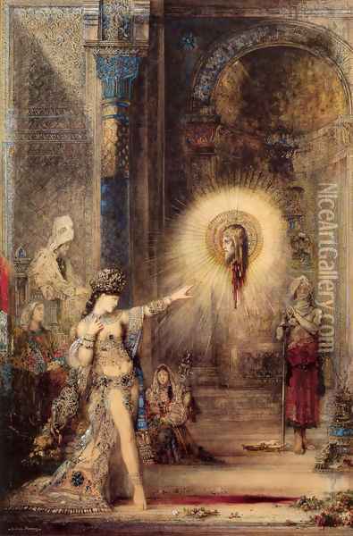 The Apparition Oil Painting - Gustave Moreau