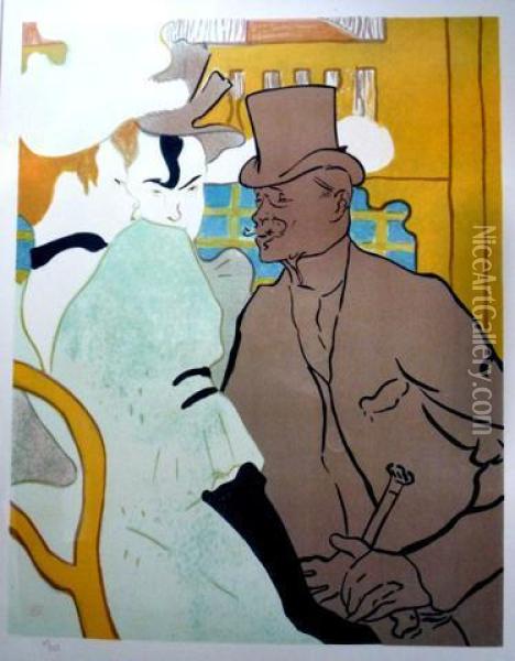 Plakat Oil Painting - Henri De Toulouse-Lautrec