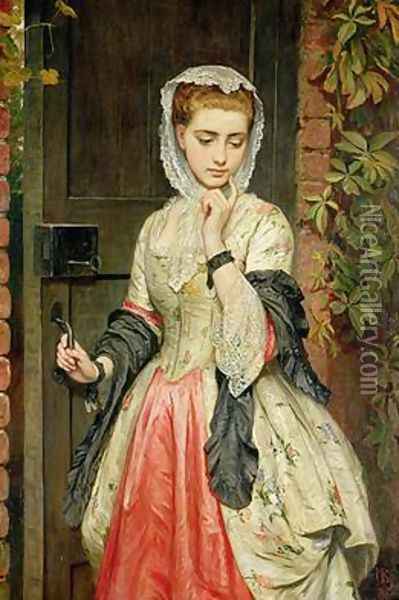 Rejected Addresses 1876 Oil Painting - Charles Sillem Lidderdale