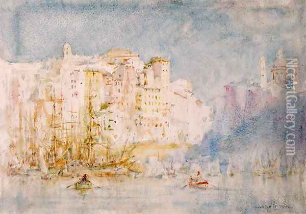 Genoa, 1912 Oil Painting - Henry Scott Tuke