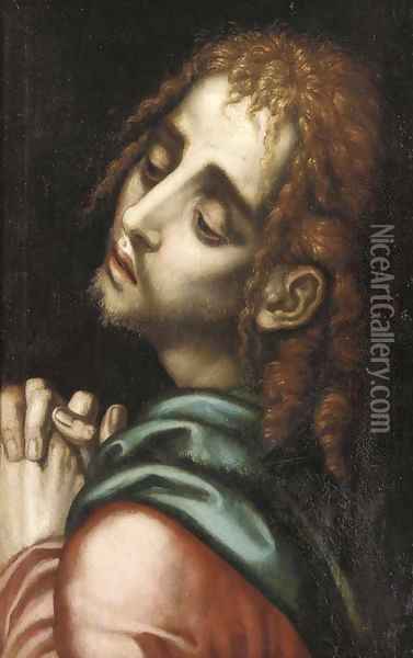 Saint John the Baptist Oil Painting - Luis de Morales