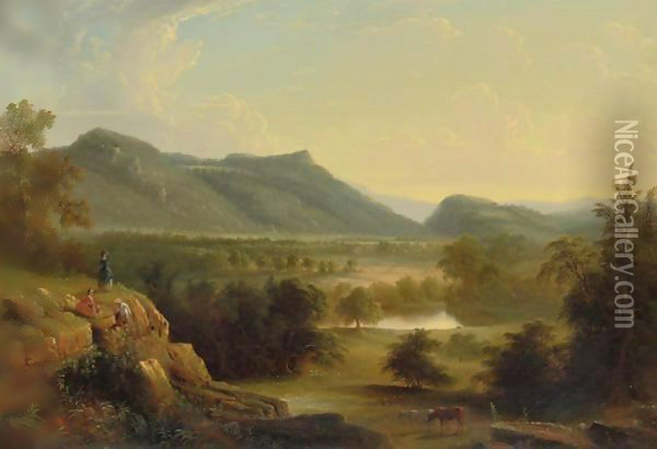 Dover Plains, Dutchess County, New York Oil Painting - Asher Brown Durand