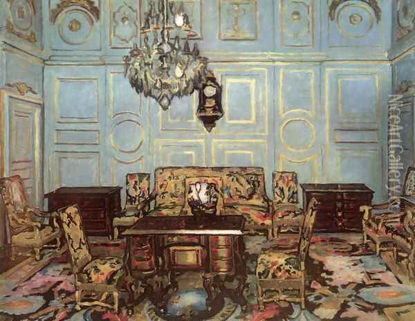 The Salon of Madame de Maintenon 1911 Oil Painting - De Lorme and Ludolf De Jongh Anthonie
