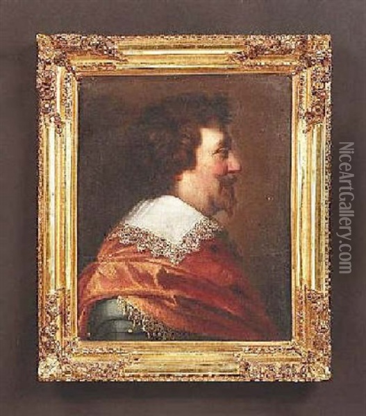 Portrat Des Frederik Hendrik Oil Painting - Gerrit Van Honthorst