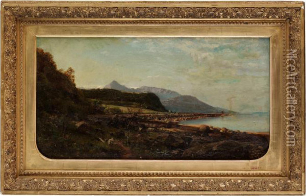 Cargue Bay Oil Painting - James Lawton Wingate