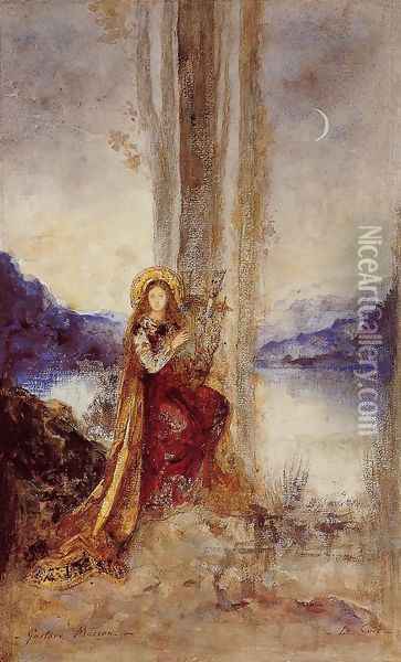 The Evening Oil Painting - Gustave Moreau