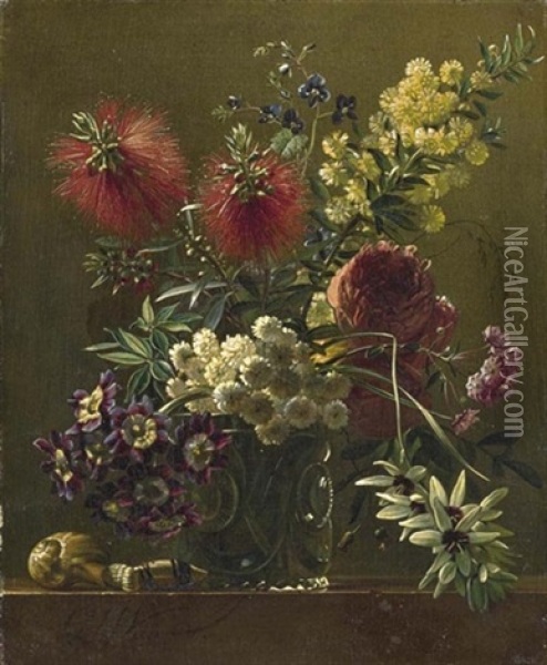 Blumenstilleben Oil Painting - Georgius Jacobus Johannes van Os