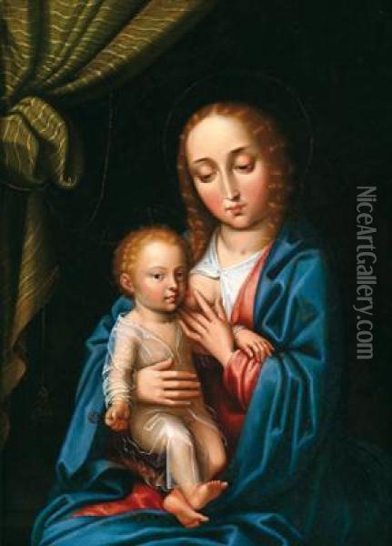 Madonna Con Il Bambino Oil Painting - Gerard David