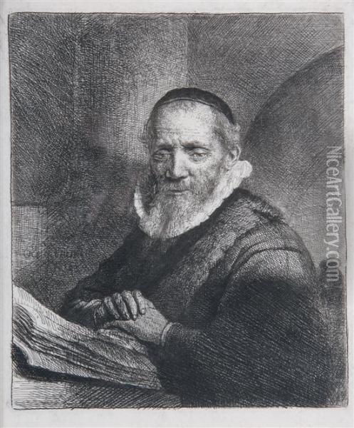 Jan Cornelis Sylvius Oil Painting - Rembrandt Van Rijn