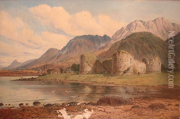 Inverlochy Castle, Invernesshire Oil Painting - James Robert Greenlees M